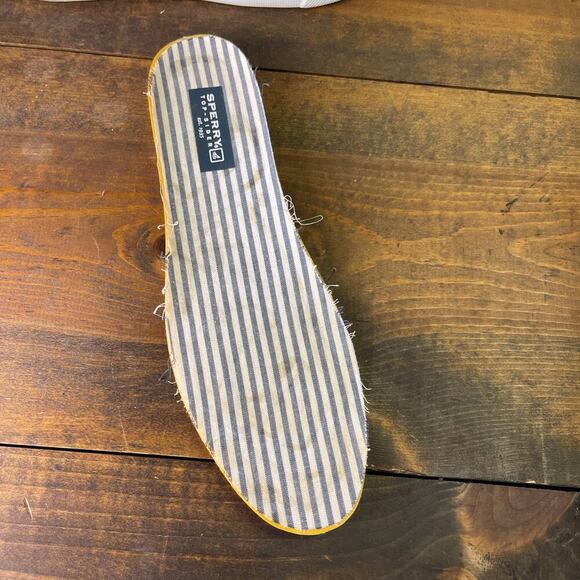 Sperry Men's 10.5 Striper Slip-On Sneaker 0457325 Boat Non Slip Fisherman Core - Picture 9 of 12